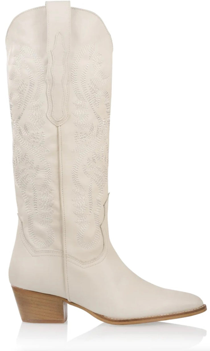 Cowboy boots best sale off white