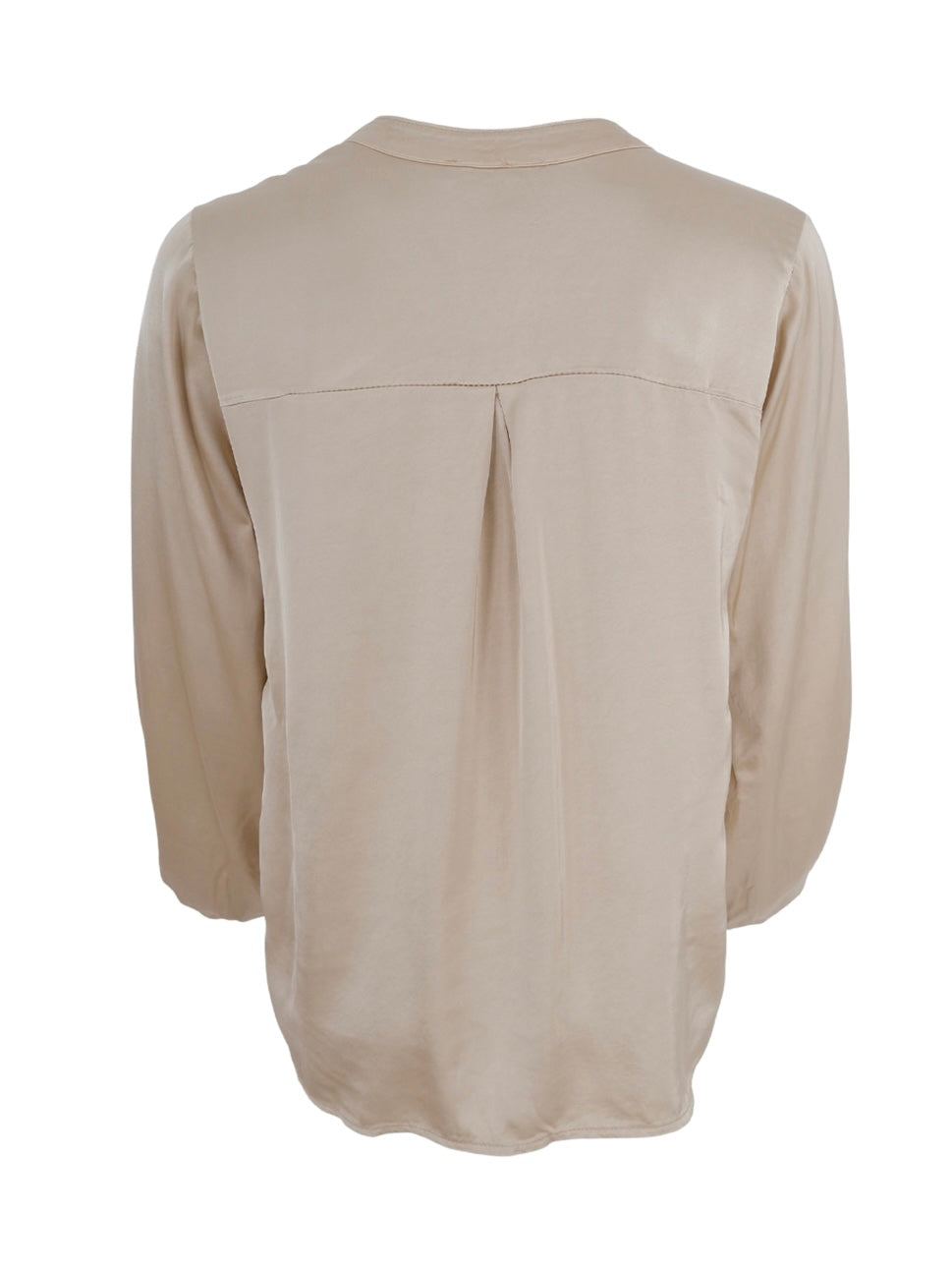 Black Colour Ellis Long Sleeved Blouse-Champagne