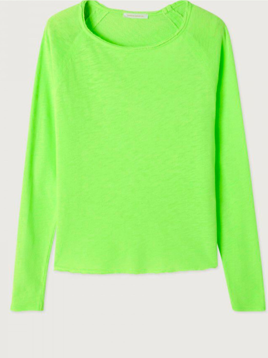 American Vintage Sonoma long sleeve top Apple Fluro