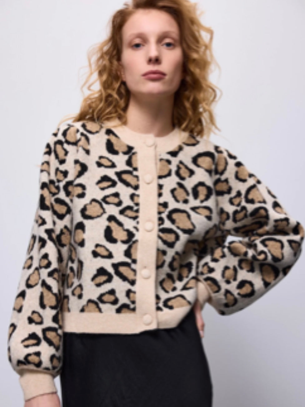 Summum Leopard Cardigan