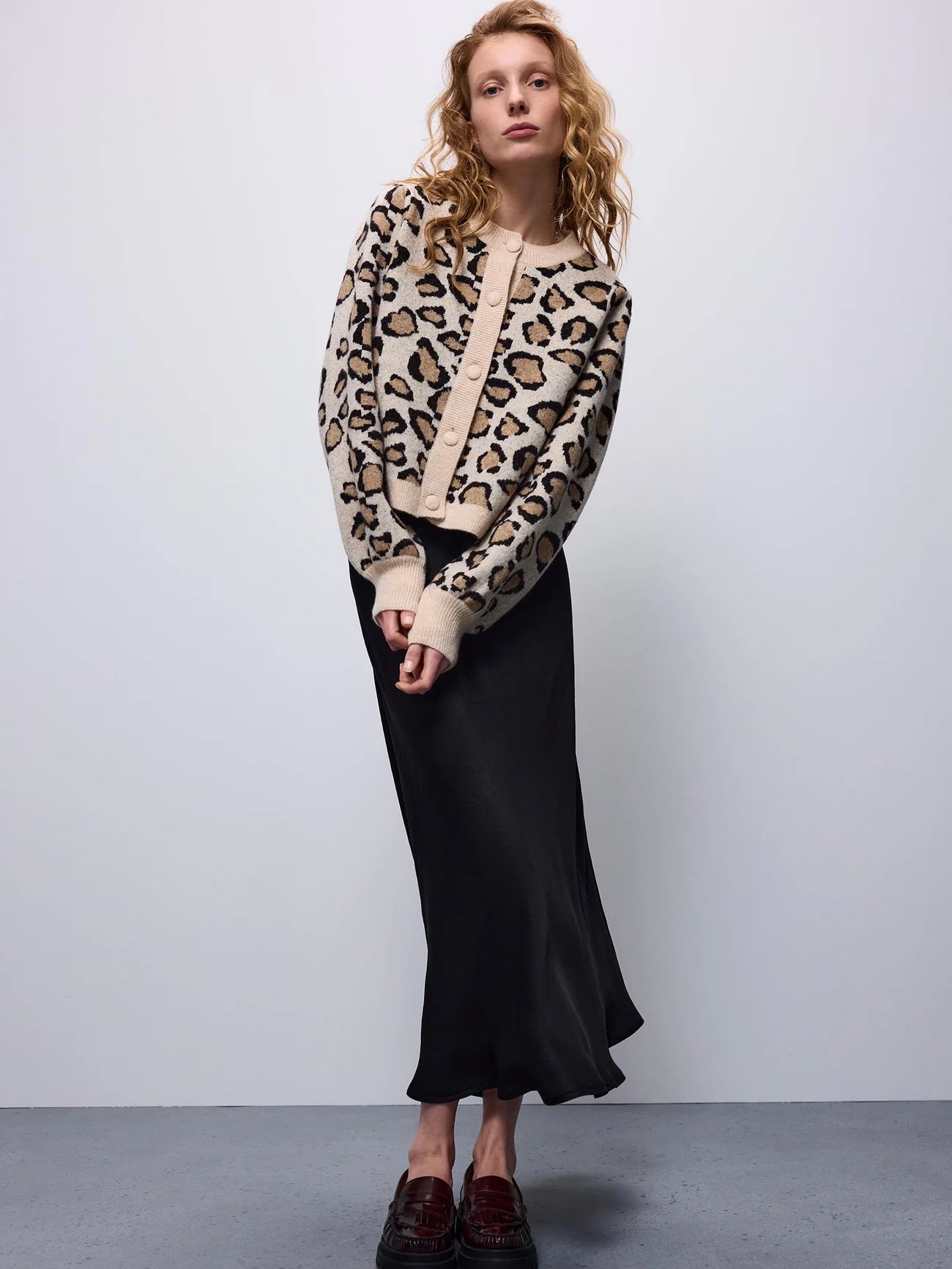 Summum Leopard Cardigan