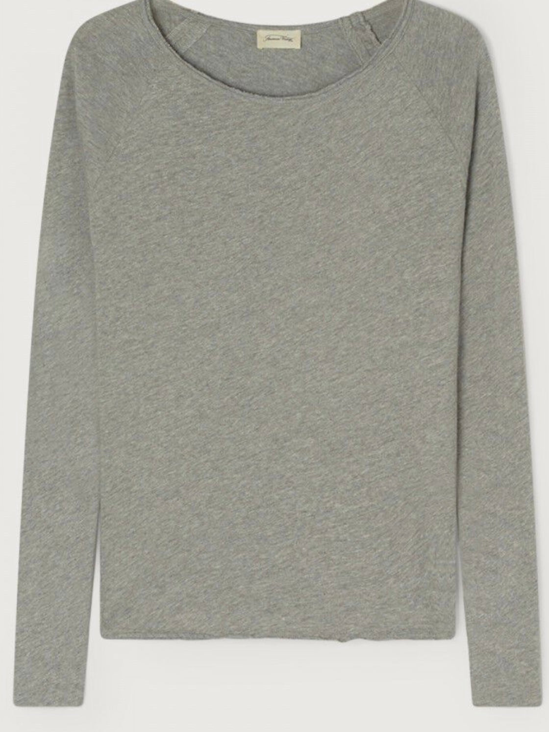 American Vintage Sonoma long sleeve top Heather Grey