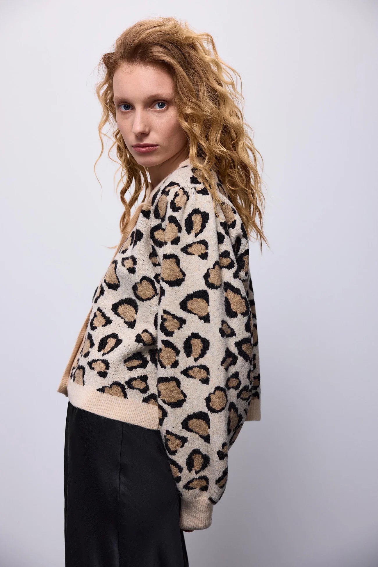 Summum Leopard Cardigan