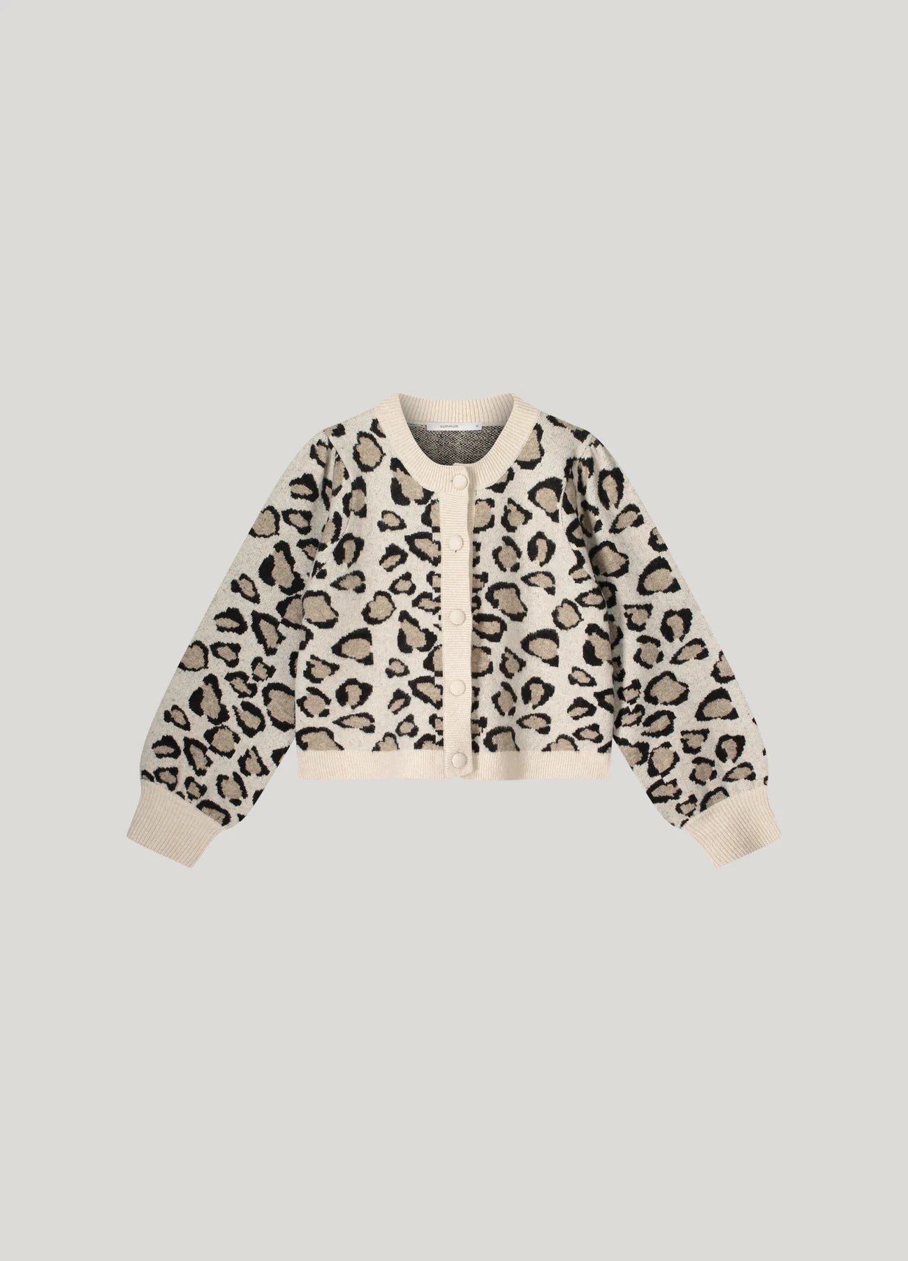 Summum Leopard Cardigan