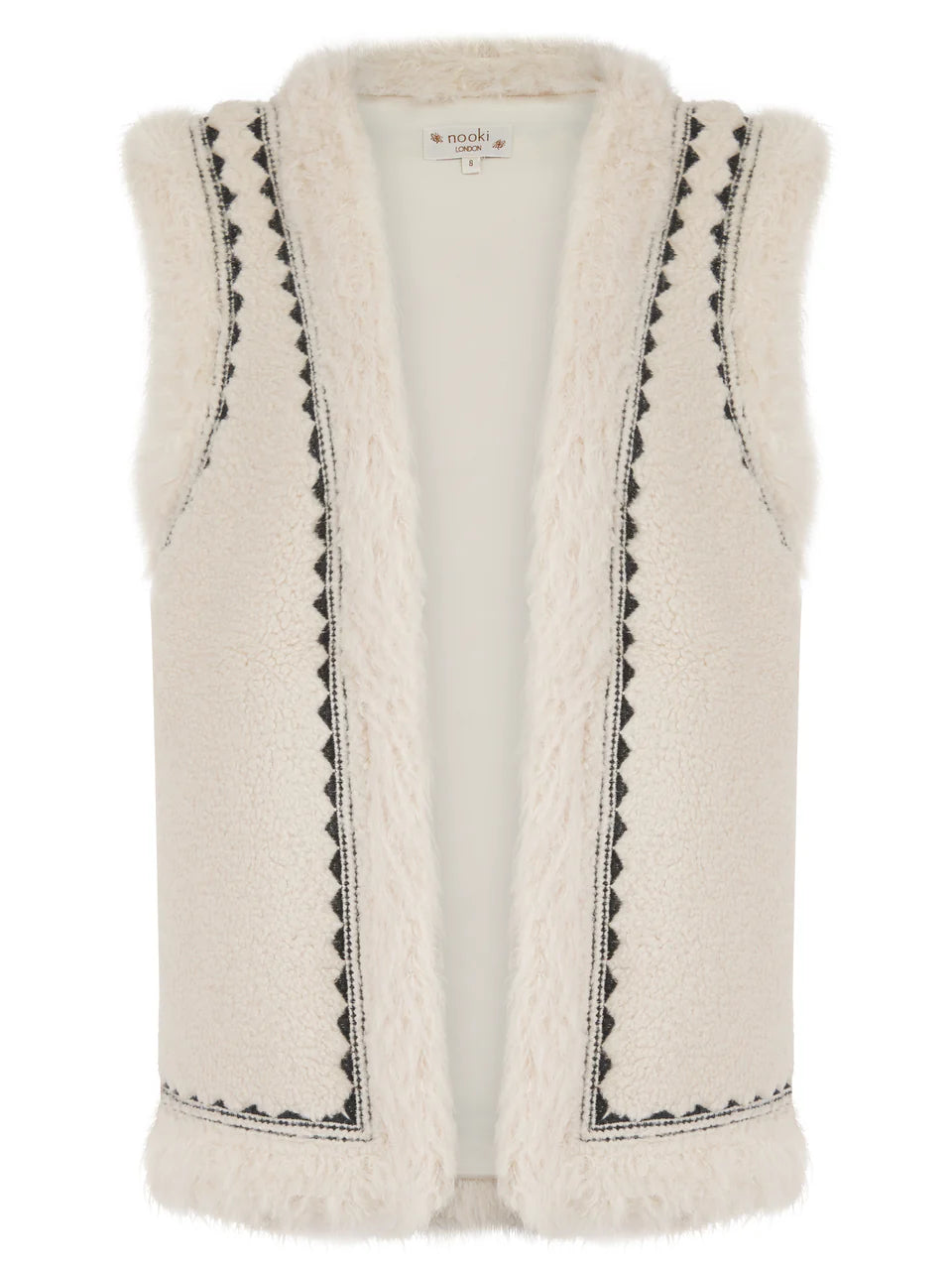 Nooki Dannika Gilet in Cream