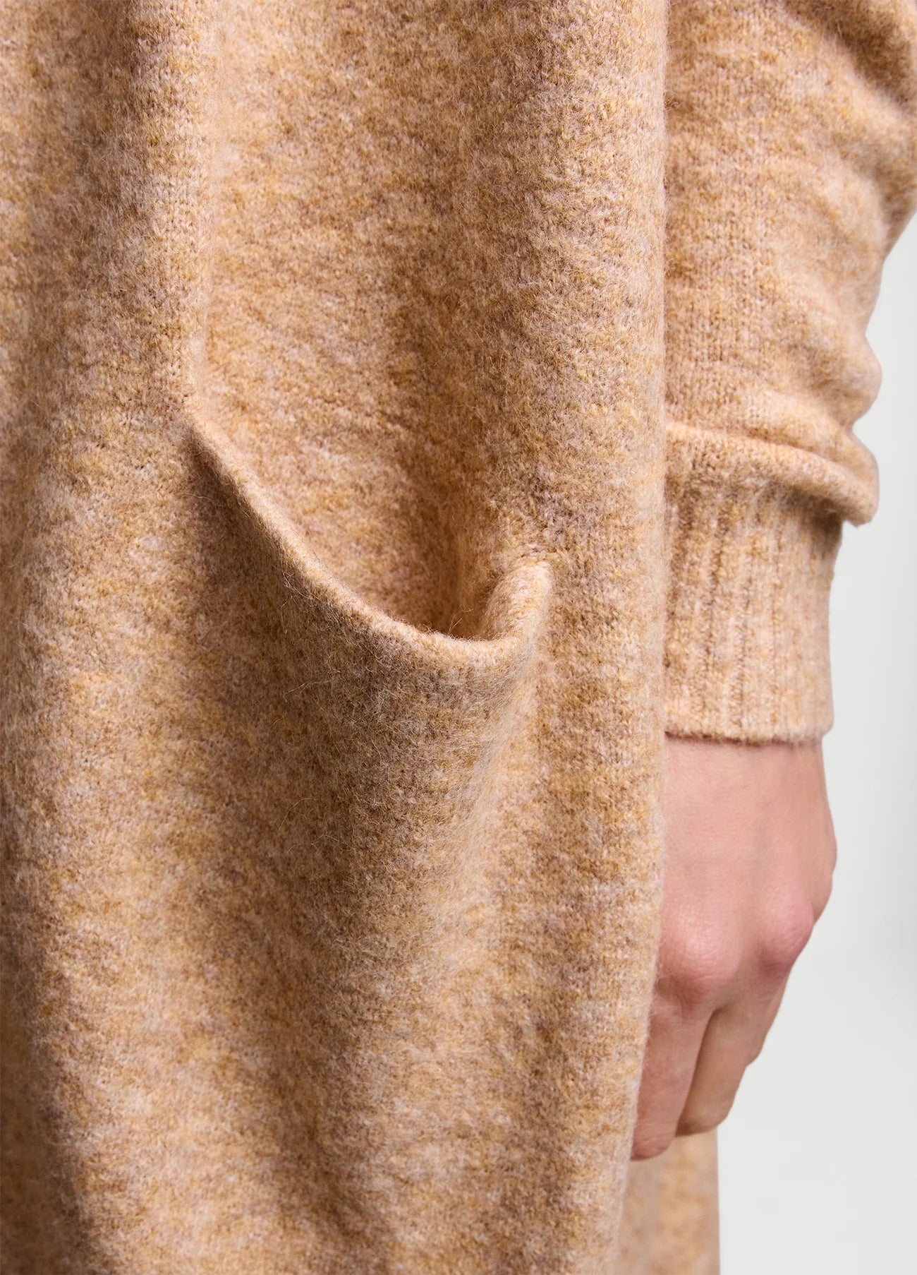 Summum Long Cardigan Latte