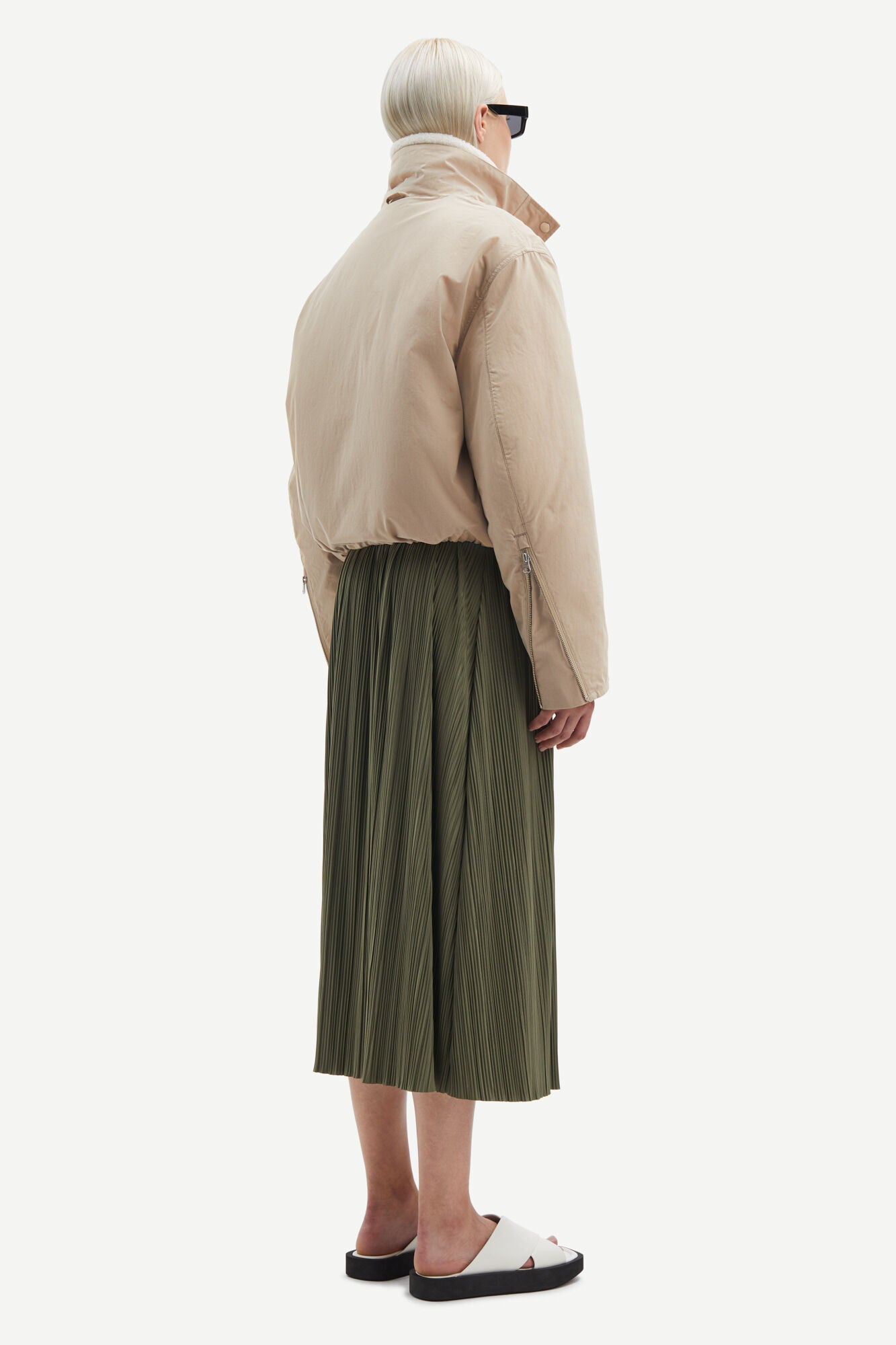 Samsoe Samsoe Uma Skirt Dusty Olive