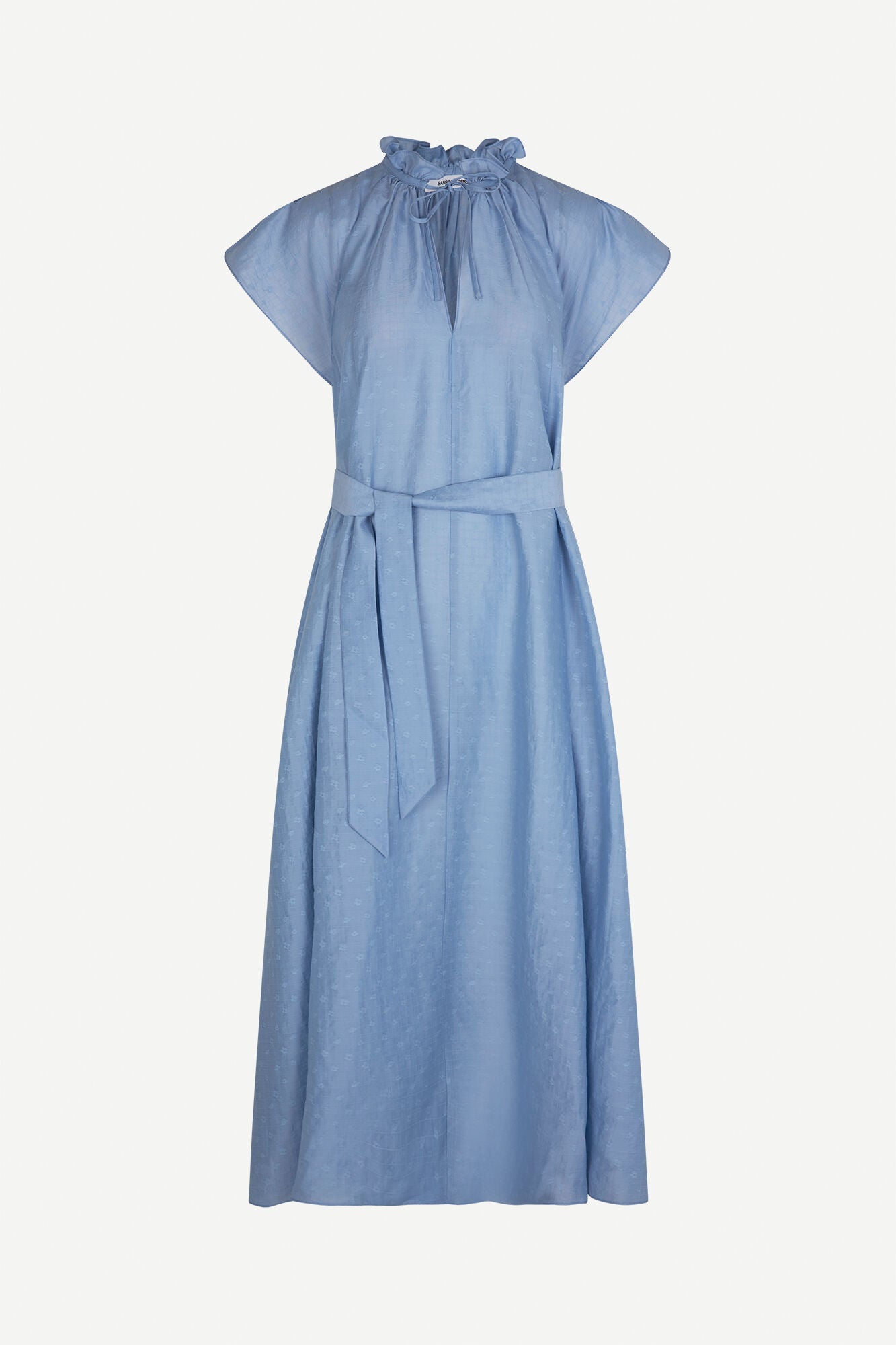 Samsoe Samsoe Sakarookh Long Dress Blue Heron