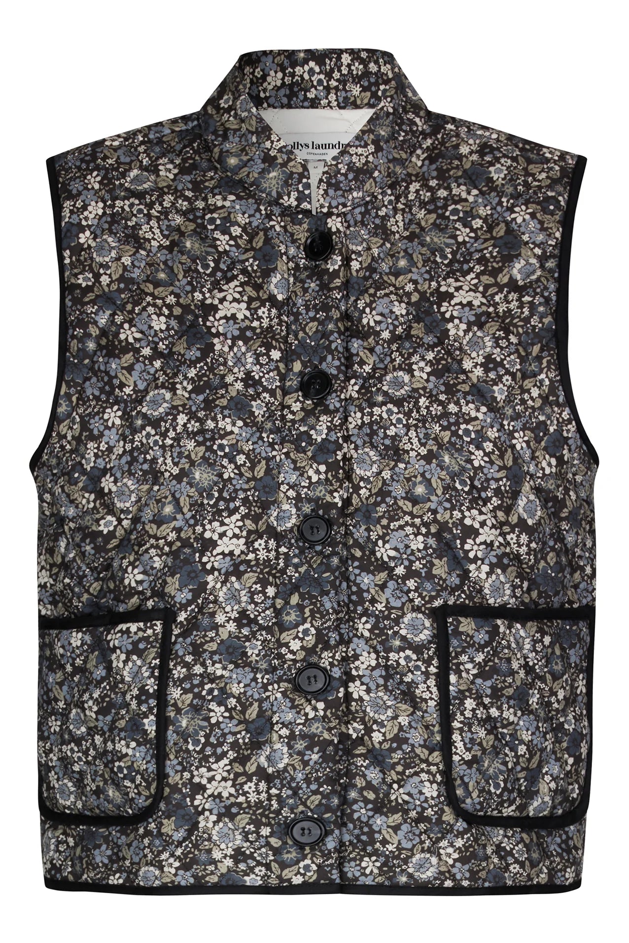 Lolly's Laundry CairoLL Quilted Vest Washed Black