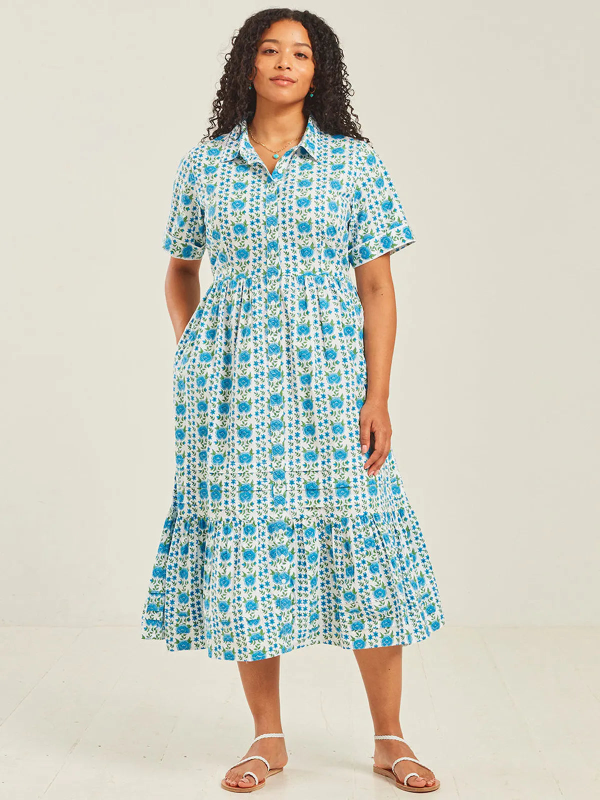 Pink City Prints Vintage Border Maddy Dress – Sacs of Ashbourne