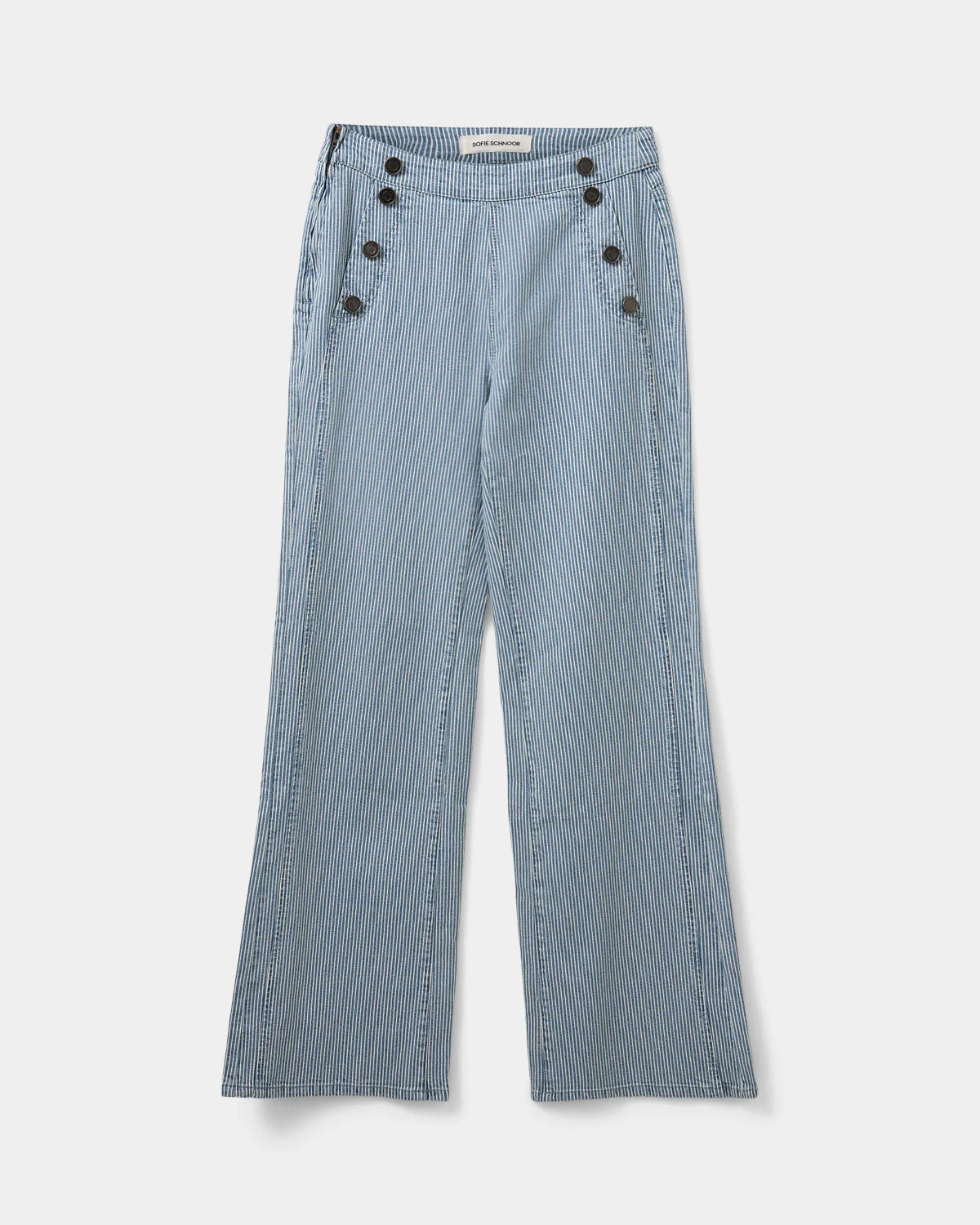 Sofie Schnoor Blue Striped Trousers