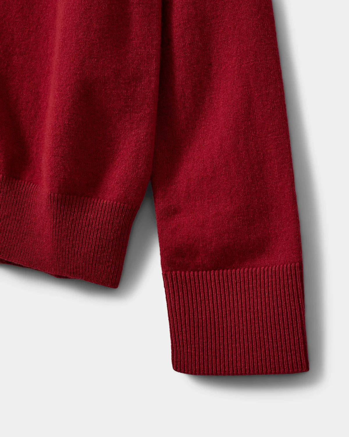 Sofie Schnoor Merino Wool Cardigan- Cherry Red