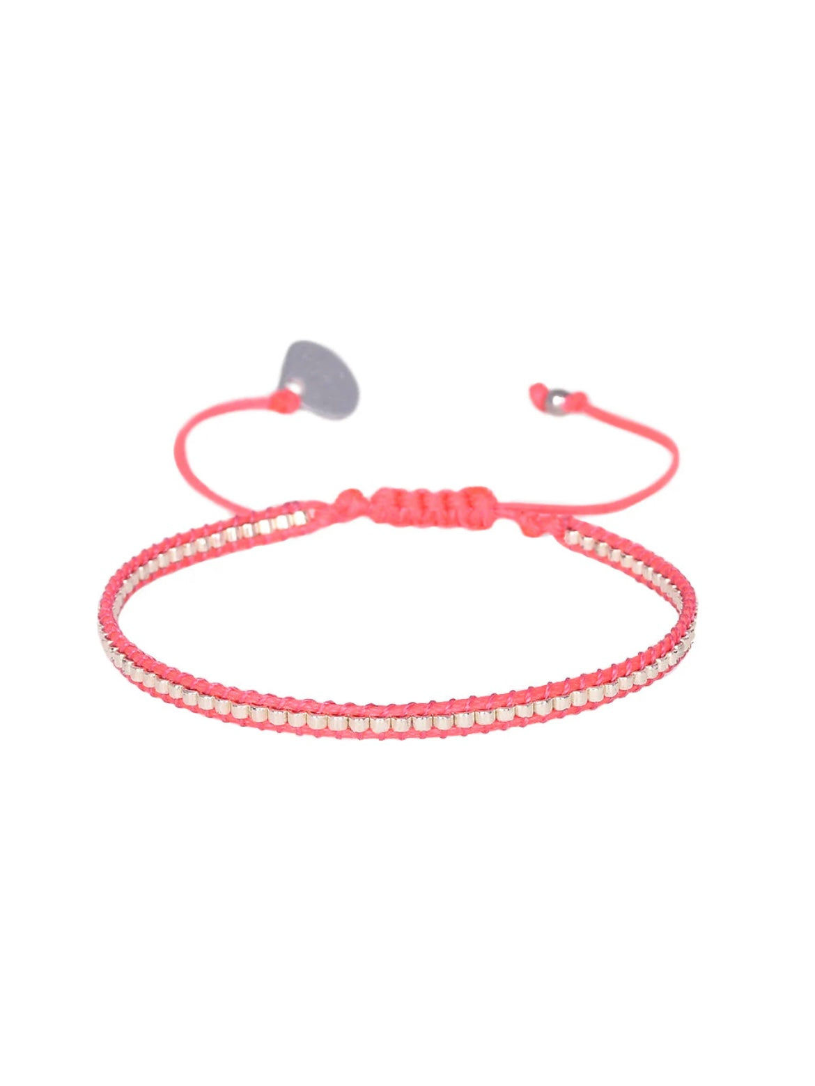 Mishky Neon Row Bracelet Pink