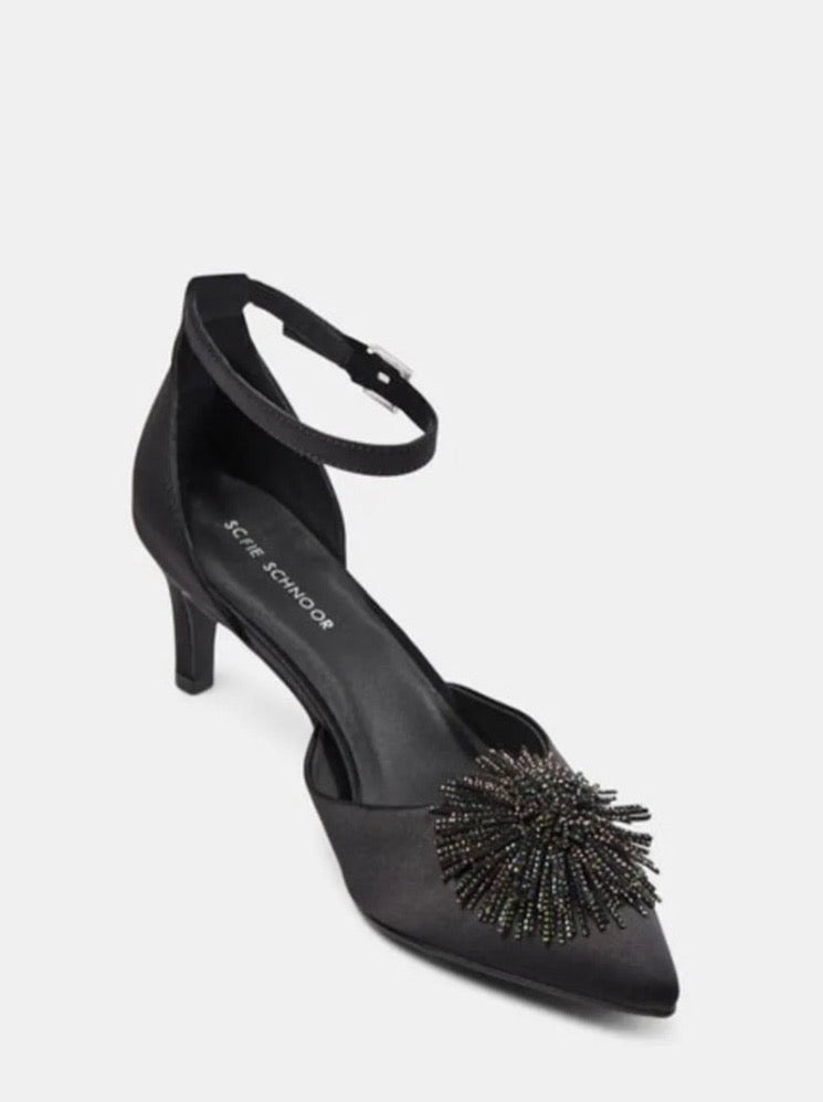 Sofie Schnoor Black Satin shoe