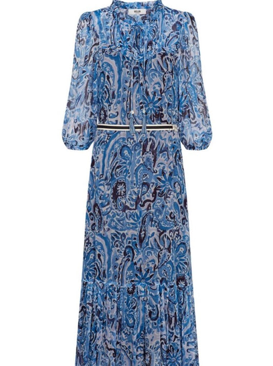 Moliin Urvi dress-Palace Blue